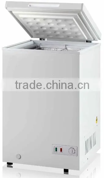 BD-105C 110V 60Hz home appliance mini chest freezer with lock
