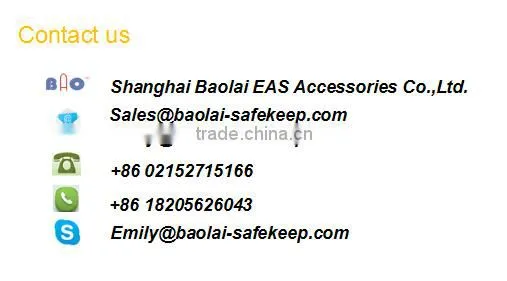 EAS Red RF label