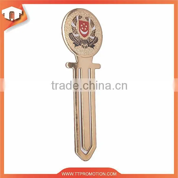 High quality metal bookmark clip