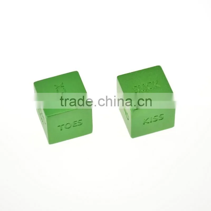 2016 Wholesale Colorful Custom Dice Sex Game Toy Hot Adult Dice Games Sex Dice Game in China