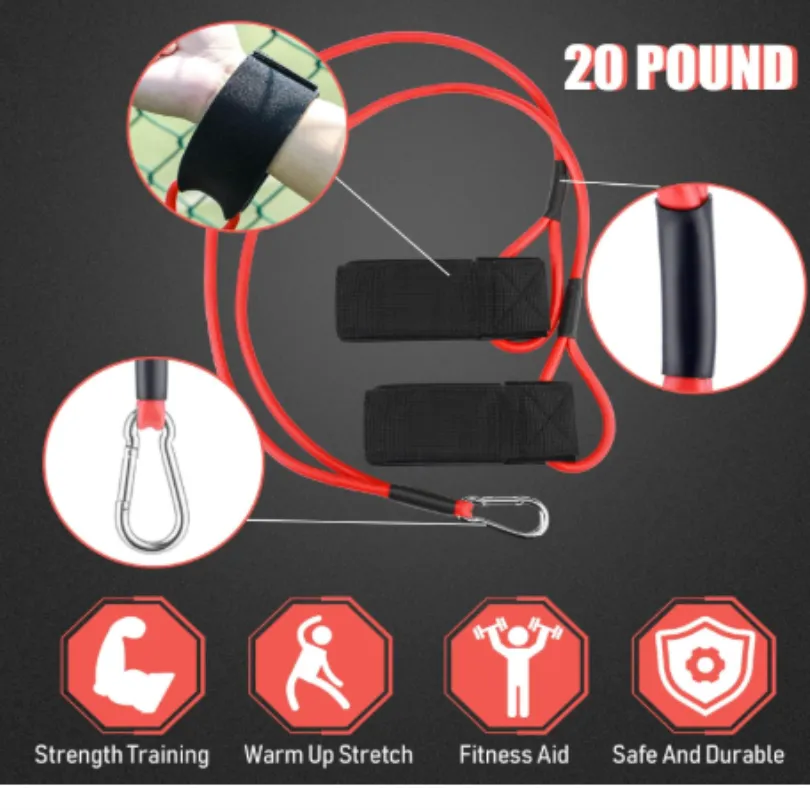 Custom Baseball Bands Sports Resistance Exercise Bands4