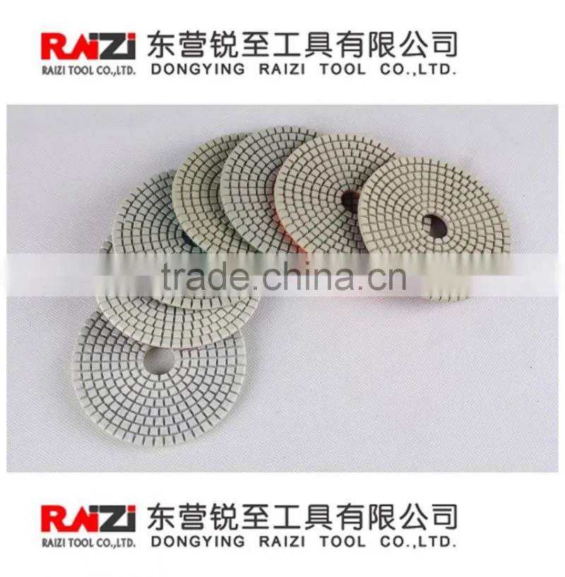 Premium Wet and Dry Polishing Pad White Resin