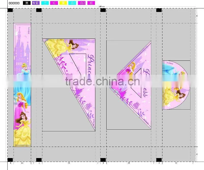 plastic heat transfer with flower design famous in Iran