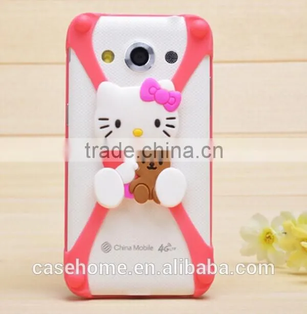 Universal silicon phone case for samsung/iphone