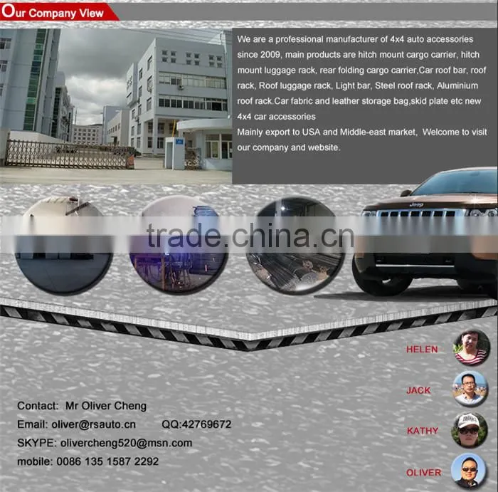 China manufacturer durable used hitch cargo carrier