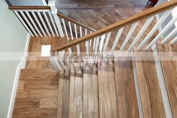 Asian walnut stair acacia treads