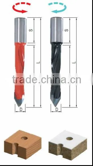cnc tungsten carbide wood drill bits