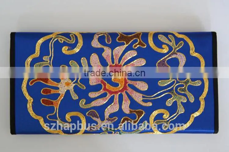 Handmade Silk Embroidery Ladies' purse/ Wallet/Handbag