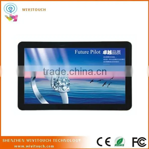32 " wall mounted all in one KIOSK touch screen kiosk information advertising in wall touch kiosk