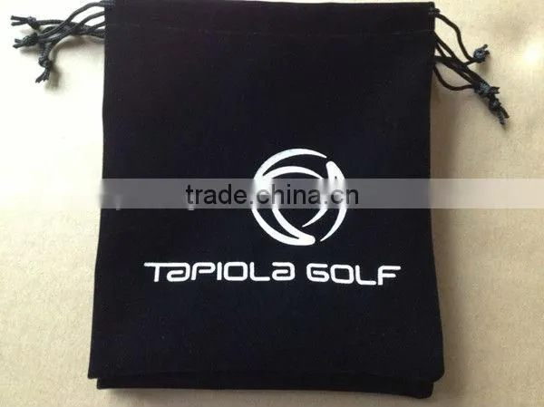 Golf Velvet Pouch, stuff pouch, mobile pouch,cloth pouch