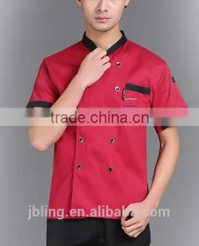 wholesale custom high quality chef uniform, kitchen uniform, cheap uniform for the cook