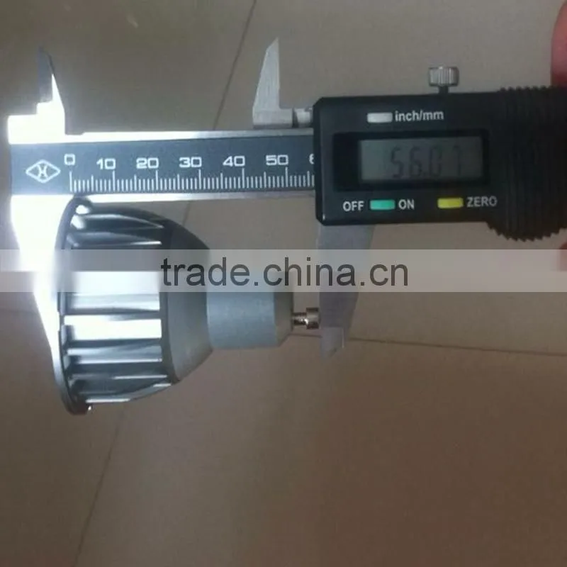 85-265v gu10 aluminum 2700-6000k high power led spotlight