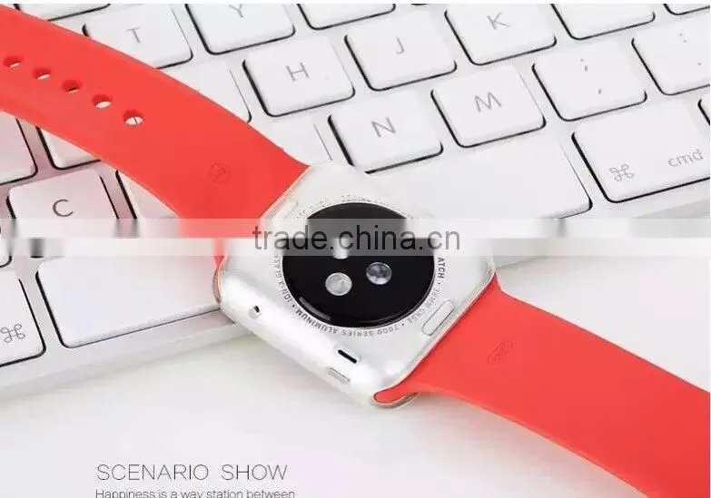 Original PIPILU TPU Soft screen protector case For Apple Watch screen Protective case Clear cover 38mm/42mm MT-4531