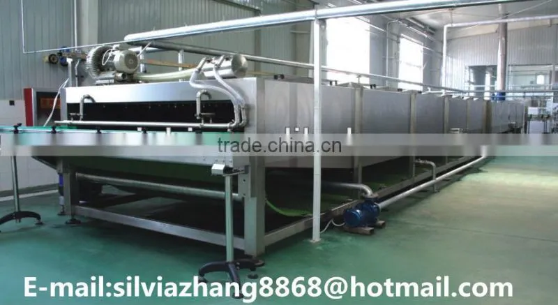 Can/Bottle tunnel pasteurizer