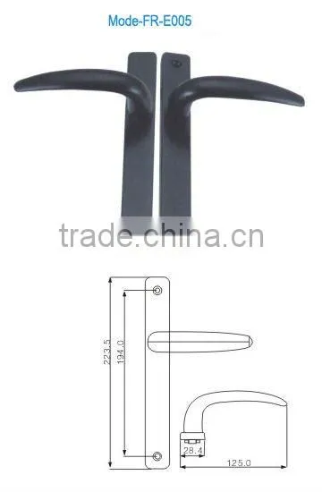double door aluminum alloy handle