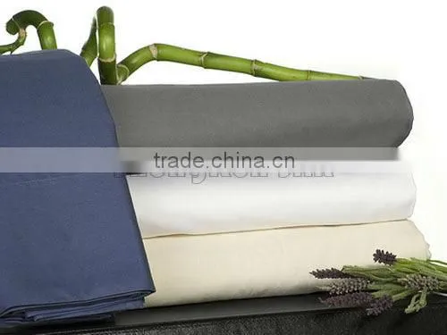 Comfortable, 350TC, 100%Bamboo Bedding Set, Dyed, Plain, Queen Size