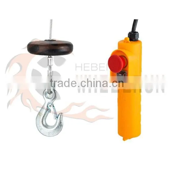 Portable lifting equipment 220V PA1000 mini wire rope hoist