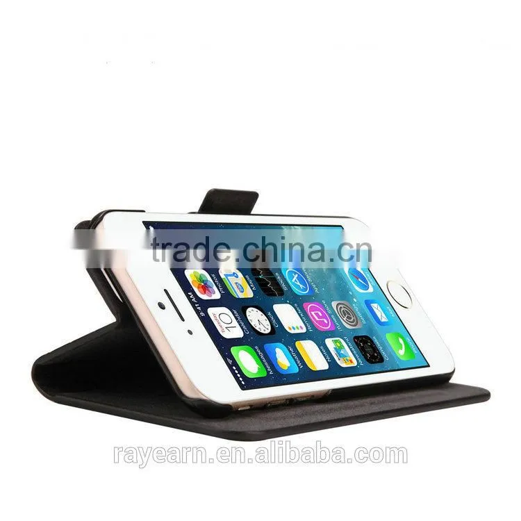 Business style leather case cover for iPhone 6S shockproof leather case