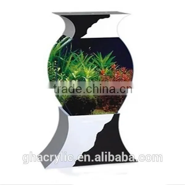 GH-RZ621 Made In China popular transparent acrylic fish bowl,customized Acrylic fish bowl