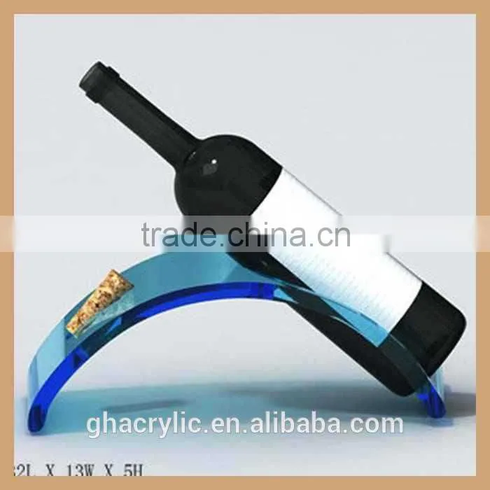 acrylic wine display rack for wine