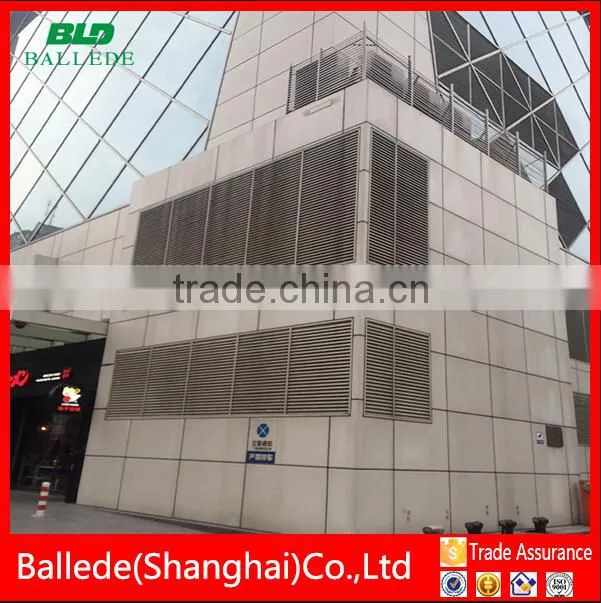 custom high quality aluminum louver roof