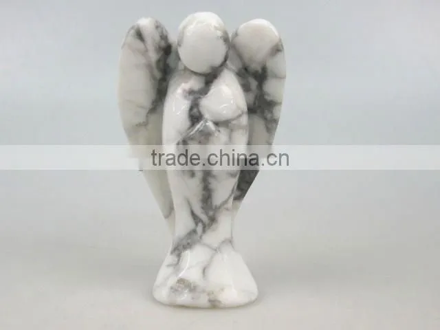 Wholesale AB grade gemstone angel sculptures for sale
