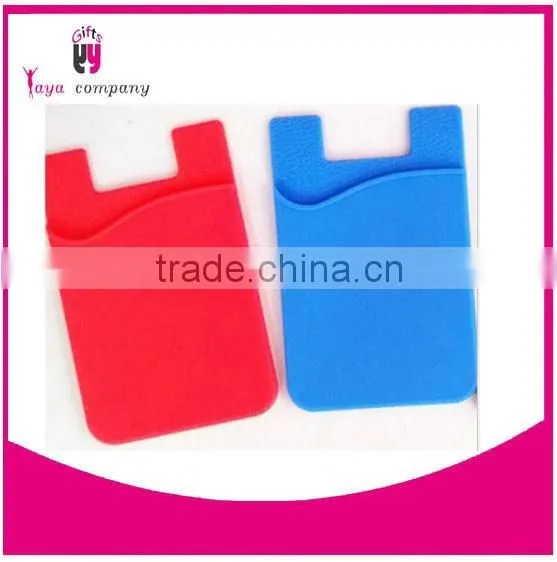 Trade assuance supplier silicone cell phone pouch for phone
