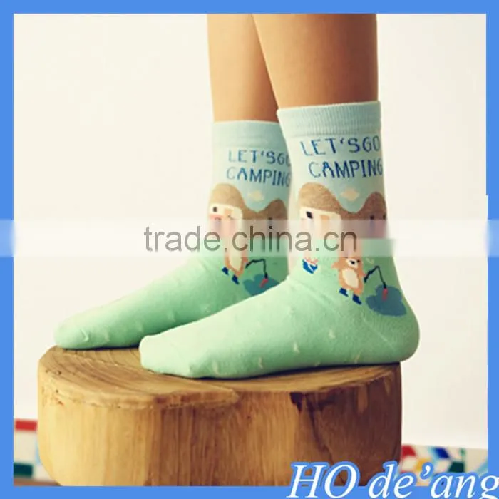 Hogift 2016 Japanese cartoon tube socks animal park combination cotton socks creative woman socks MHo-69