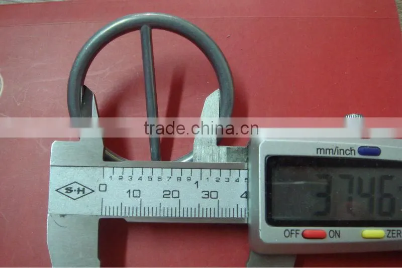 circle round buckle for belts dress