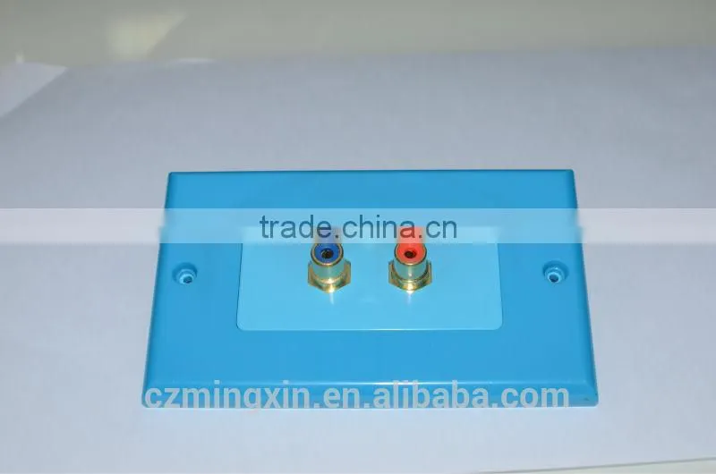 Electrical socket waterproof panel wall hdmi wall plate