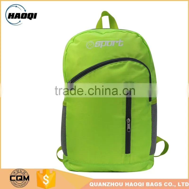 Custom Light Weight Nylon Waterproof Packable Foldable Backpack