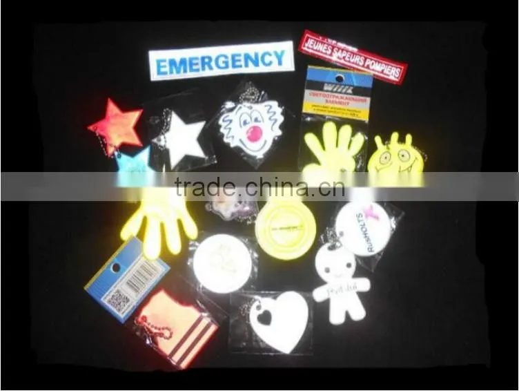 EN20471 high visibility fluorescent color reflective safety jacket