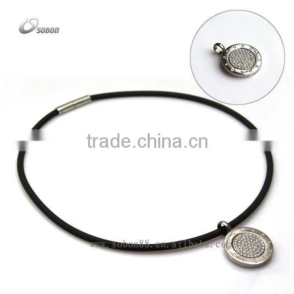 Most Popular Germanium Titanium Balance Cross Pendant Fashion Necklace