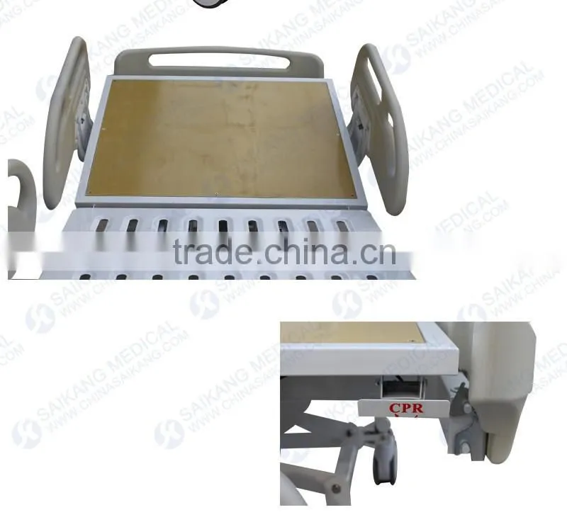 SK002-4 Hospital Bed With X-Ray Translucent Platform