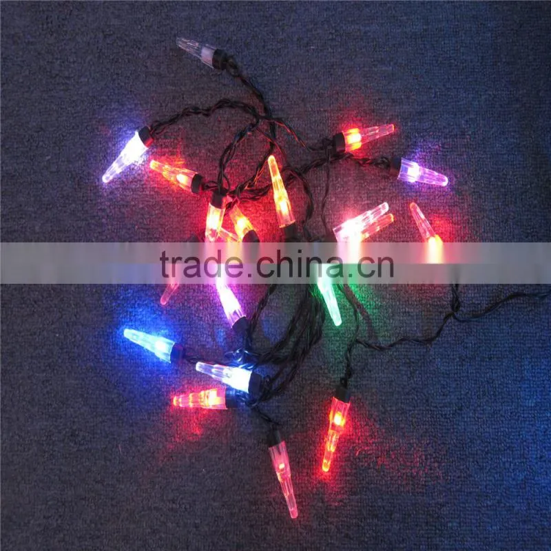 Waterproof battery multi-colors LED light strings for Funky party decoration
