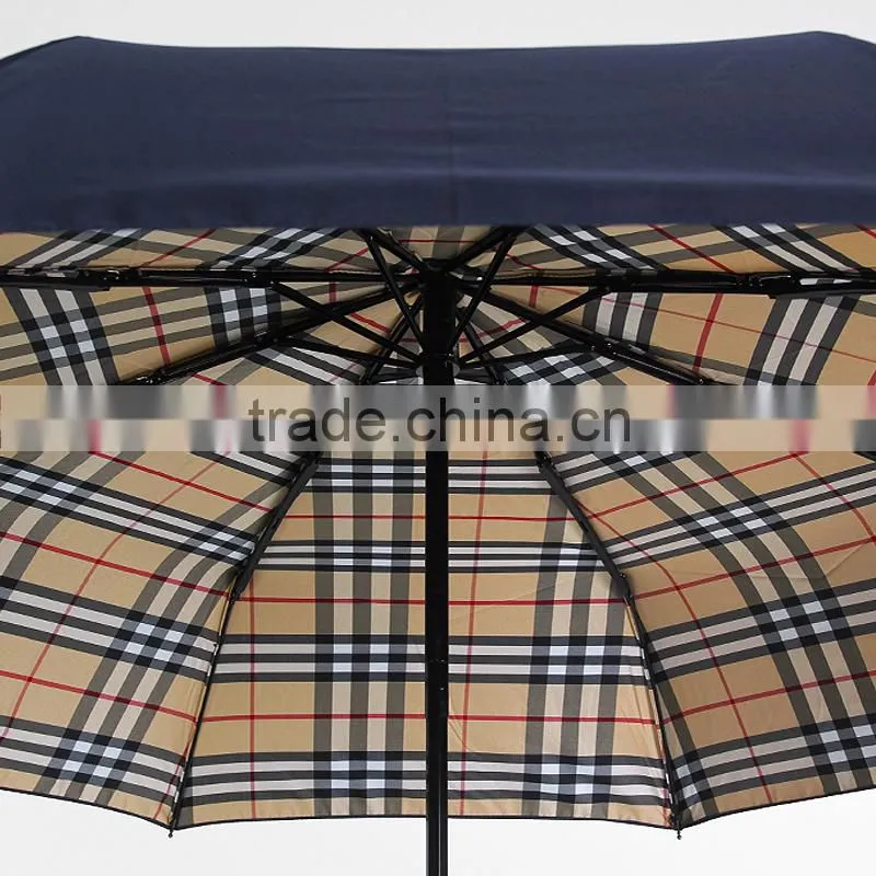 21 inch x 8 k auto open close 3 fold umbrella with cheap price