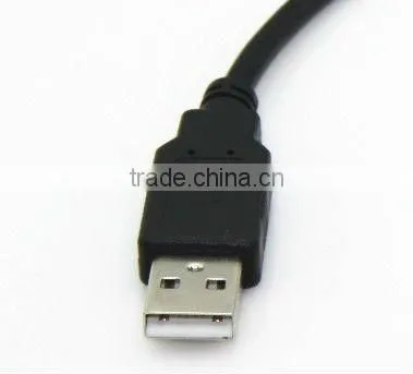 High Speed USB A Male to A Female Extension Panel Mount Cable