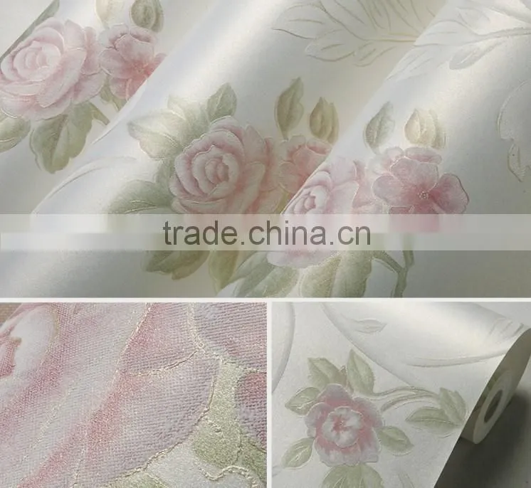 hot sell wall paper high quality non-woven wallpapers