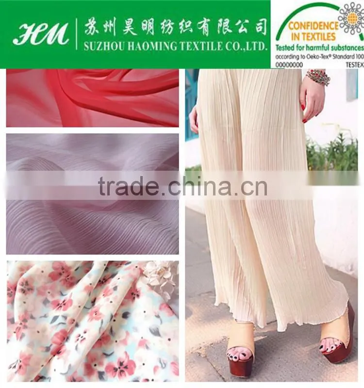 polyester chiffon fabric poly chiffon fabric