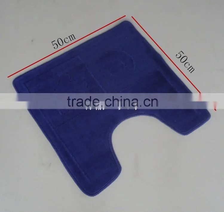 bath mat three pcs sets with TPR base