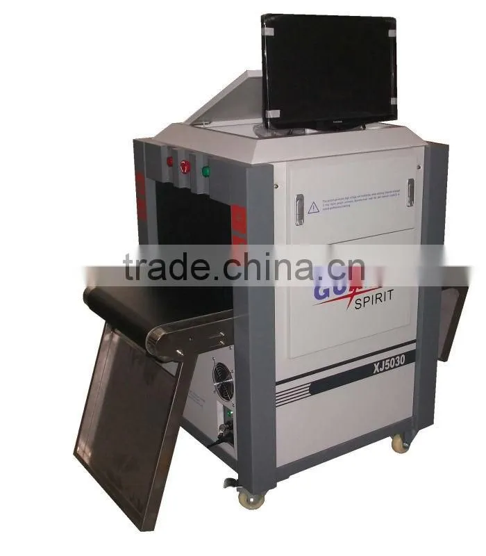 Smart Airport X Ray Baggage Scanner with High Resolution Color Lcd Display