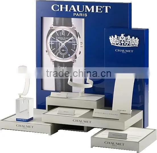 Luxury acrylic watch display stand in 2015 artificial design
