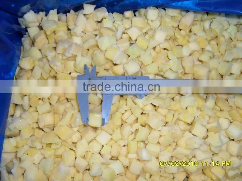 Chinese New crop frozen (IQF) mango dices