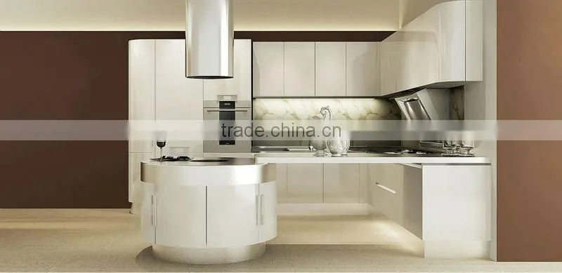 painting stainless steel kitchen cabinet