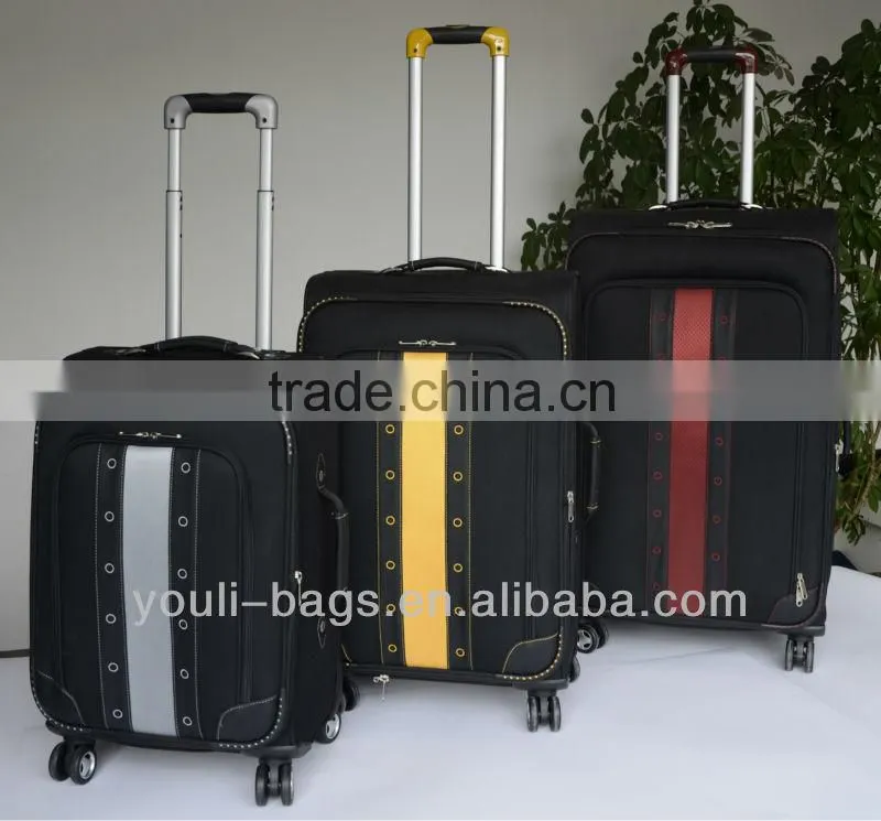 Newest Polyester Trolley Bag with Spinner