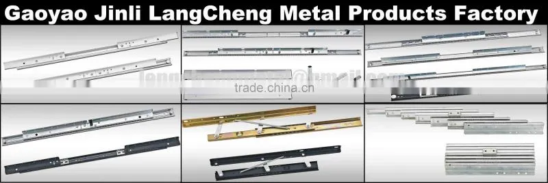 Heavy-duty Single Telescopic Dining Table Slide Runner