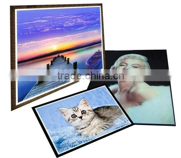 3D lenticular pictures with Frame Custom 3D lenticular art