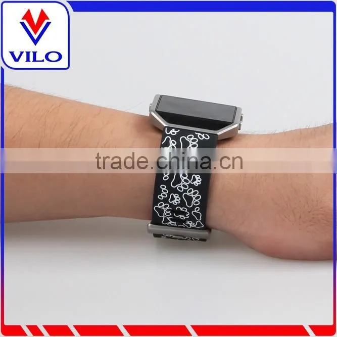 Replacement Band For Fitbit Blaze Accessory Silicone Rubber Wristband Bracelet Sport Strap Adjustable Watchband For Fitbit Blaze