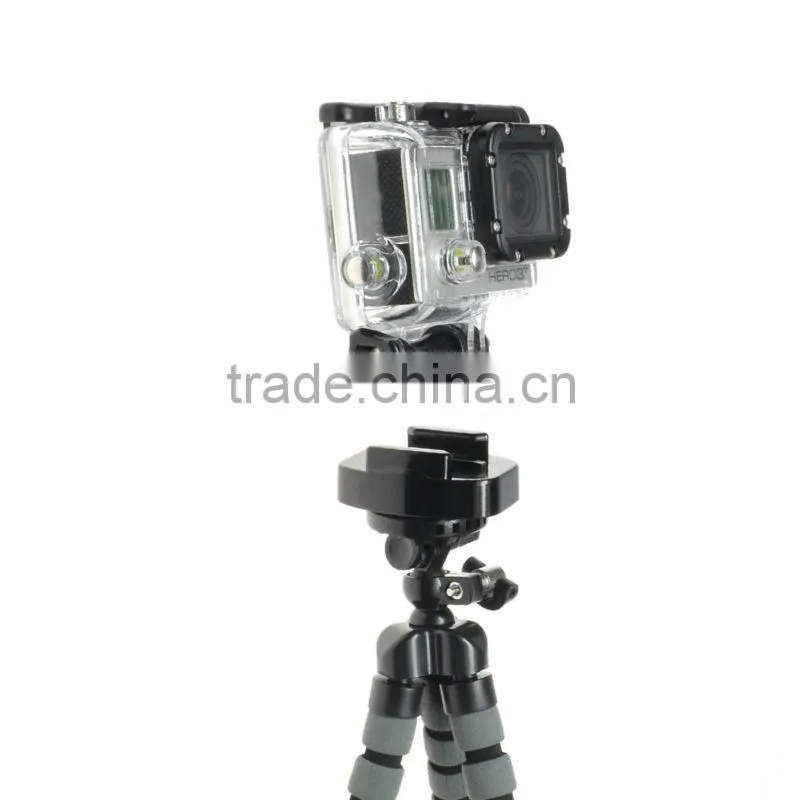 2014 new style sponge tripod high quality selfie monopod tripod mount adapter