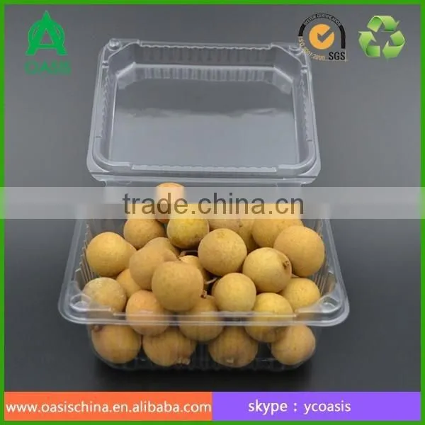Plastic material and accept custom order vegetable packing box